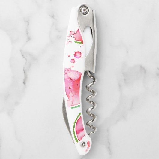 Tire-bouchon Aquarelle pastèque 1 (Dos)