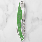 Tire-bouchon Arbre de Noël en vert (Dos)