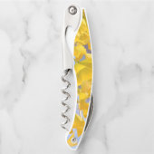 Tire-bouchon Arbre Ginkgo Feuille jaune (Devant)