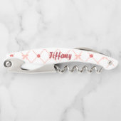 Tire-bouchon Arcs roses et jolie (Devant)