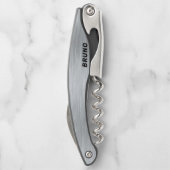 Tire-bouchon Arrière - plan de texture métallurgique (Dos)