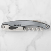 Tire-bouchon Arrière - plan de texture métallurgique (Devant)