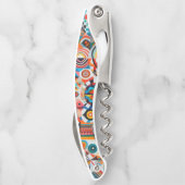 Tire-bouchon art abstrait (Dos)