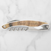 Tire-bouchon Aspect personnalisé du bois (Dos)