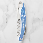 Tire-bouchon Baleine et tortue en Hawaï (Devant)