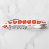 Tire-bouchon Balle de cricket rouge (Dos)