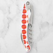 Tire-bouchon Balle de cricket rouge (Dos)