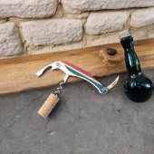 Tire-bouchon Bande des tons rose et bleu