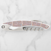 Tire-bouchon Bande d'ouverture de la bouteille à vis (Devant)