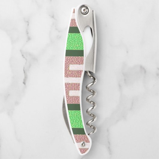 Tire-bouchon Bande d'ouverture de la bouteille à vis (Dos)