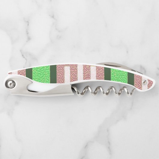 Tire-bouchon Bande d'ouverture de la bouteille à vis (Devant)