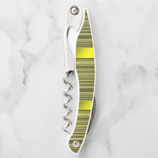 Tire-bouchon Bande d'ouverture de la bouteille à vis (Devant)