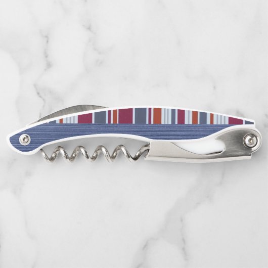 Tire-bouchon Bande d'ouverture de la bouteille à vis (Dos)