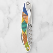 Tire-bouchon Bande d'ouverture de la bouteille à vis (Dos)