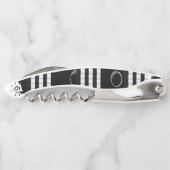 Tire-bouchon Bande d'ouverture de la bouteille à vis (Dos)