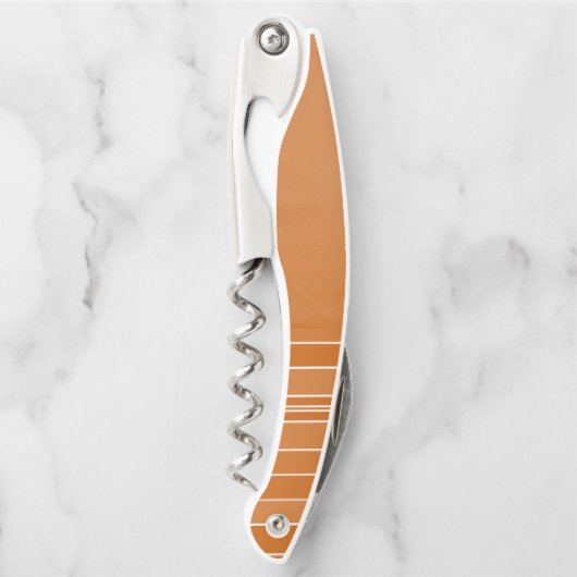 Tire-bouchon Bande d'ouverture de la bouteille à vis (Devant)