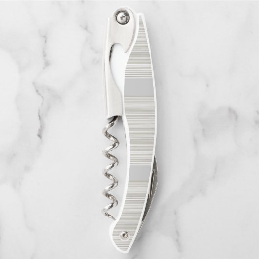 Tire-bouchon Bande d'ouverture de la bouteille à vis (Devant)