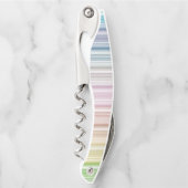 Tire-bouchon Bandes multicolores (Devant)