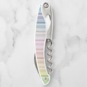 Tire-bouchon Bandes multicolores (Dos)