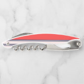 Tire-bouchon Bandes rouges et noires (Dos)