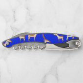 Tire-bouchon Bébé mignon cerf et famille (Dos)