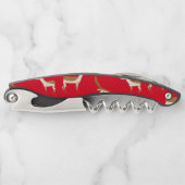 Tire-bouchon Bébé mignon cerf et famille (Devant)