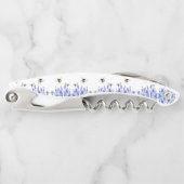 Tire-bouchon Belles fleurs de printemps et vols d'abeilles - De (Devant)