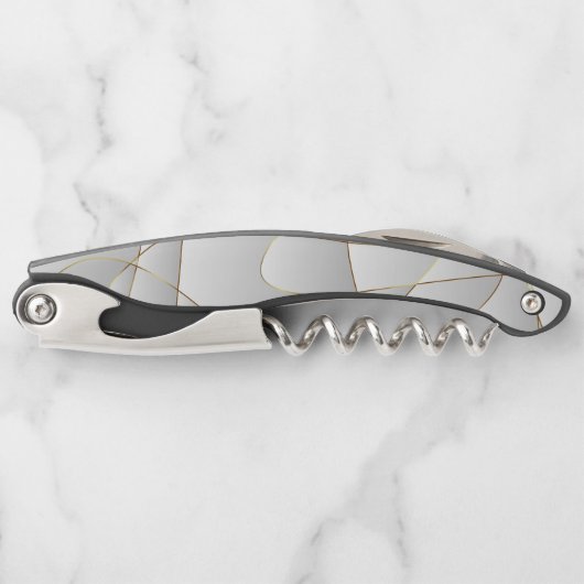 Tire-bouchon Belles lignes d'or (Devant)