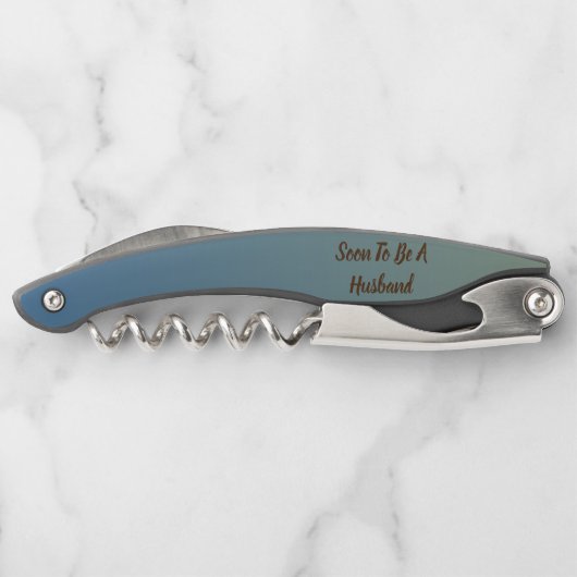 Tire-bouchon Bientôt Être Un Mari (Dos)