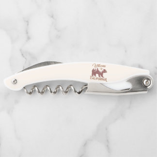 Tire-bouchon Bienvenue à California Bear Forest