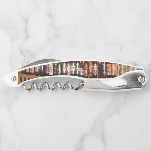 Tire-bouchon Bière d'ouverture de la bouteille à vis (Dos)