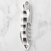 Tire-bouchon Black Cream Squares (Dos)