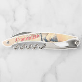 Tire-bouchon Blonde Kneeling Modèle de bikini Thunder_Cove (Dos)