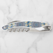 Tire-bouchon Blue Chakra Kaleidoscope Thunder_Cove (Dos)