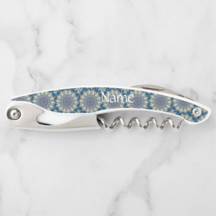 Tire-bouchon Blue Chakra Kaleidoscope Thunder_Cove