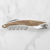 Tire-bouchon Bois Brown de grange de Faux (Dos)