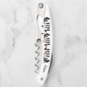 Tire-bouchon Bouteille de bouteille à bouchon Adam (Devant)