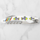 Tire-bouchon Bouteille de bouteille à bouchon Poisson (Dos)