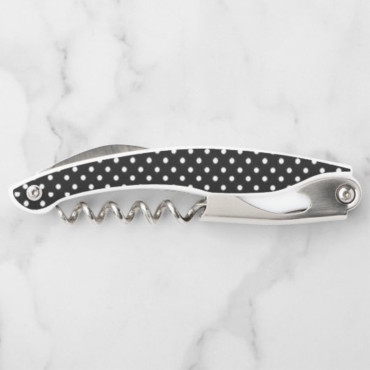 Tire-bouchon Bouteille de bouteille à bouchon Polkadot (Dos)