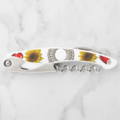 Tire-bouchon Bouteille de bouteille à bouchon tournesol (Devant)