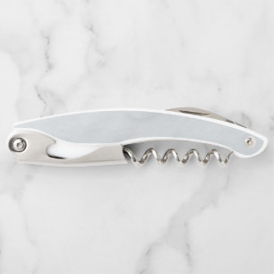 Tire-bouchon Bouteille en pierre de marbre blanc
