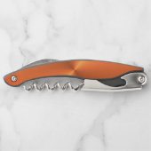 Tire-bouchon Brillant rouille orange (Dos)