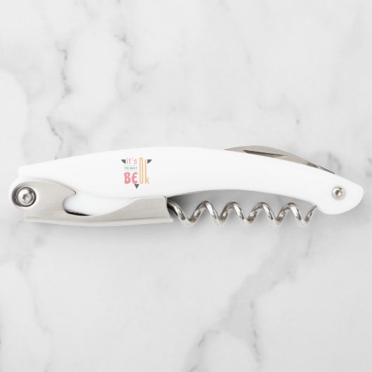 Tire-bouchon Ça ne va pas. (Devant)