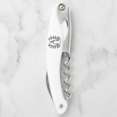 TIRE-BOUCHON CADEAUX DE GARÇON D'HONNEUR MONOGRAMME ANNÉE DATE  (Dos)