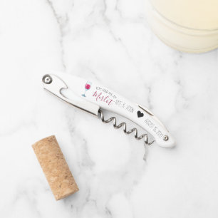 Tire-bouchon Cadeaux de mariage Vin-tire personnalisé