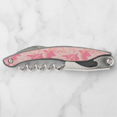Tire-bouchon Camouflage rose, Armée (Dos)