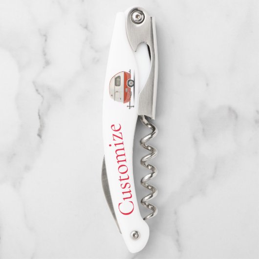 Tire-bouchon Camper Teardrop Classic Retro Thunder_Cove (Dos)