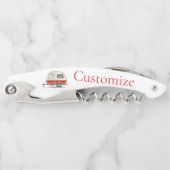 Tire-bouchon Camper Teardrop Classic Retro Thunder_Cove (Devant)