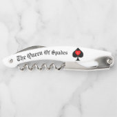 Tire-bouchon Carte Tarot Queen of Spades Thunder_Cove (Dos)