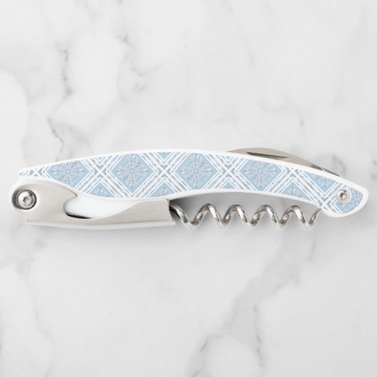 Tire-bouchon Céramique Lace bleu clair (Devant)